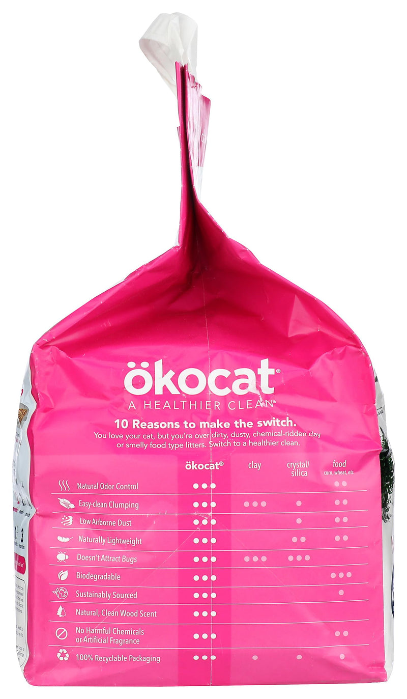 ÖKOCAT Super Soft Wood Cat Litter for Delicate Paws 128 oz