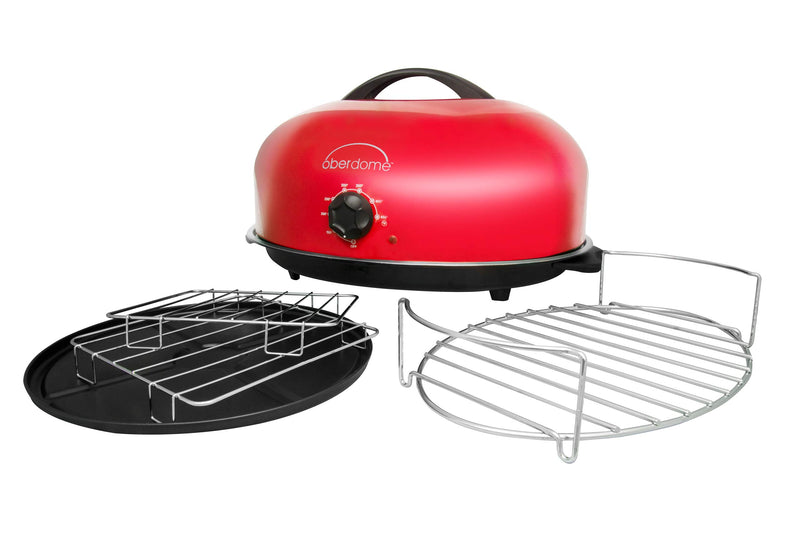 EaZy BrandZ EZO-3016R Plus Oberdome Red Electric Roaster Oven