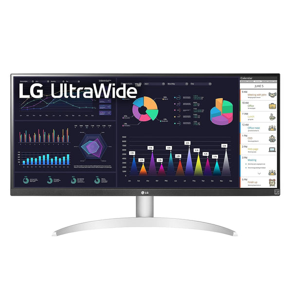 Lg Ultrawide Fhd 29inch Monitor 29wq600w Ips Hdr10 Freesync Usbc White