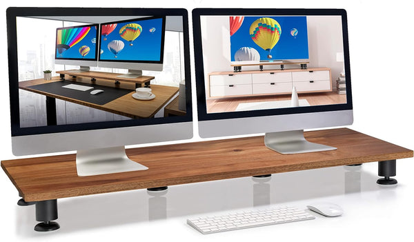 Nordik Large Dual Monitor Lift for 2 Monitors Tan 4201x1051x472 Inches
