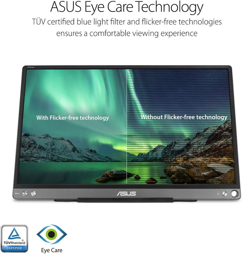 Asus Zenscreen Mb16b 15.6 Inch Portable Monitor Fhd Ips Display