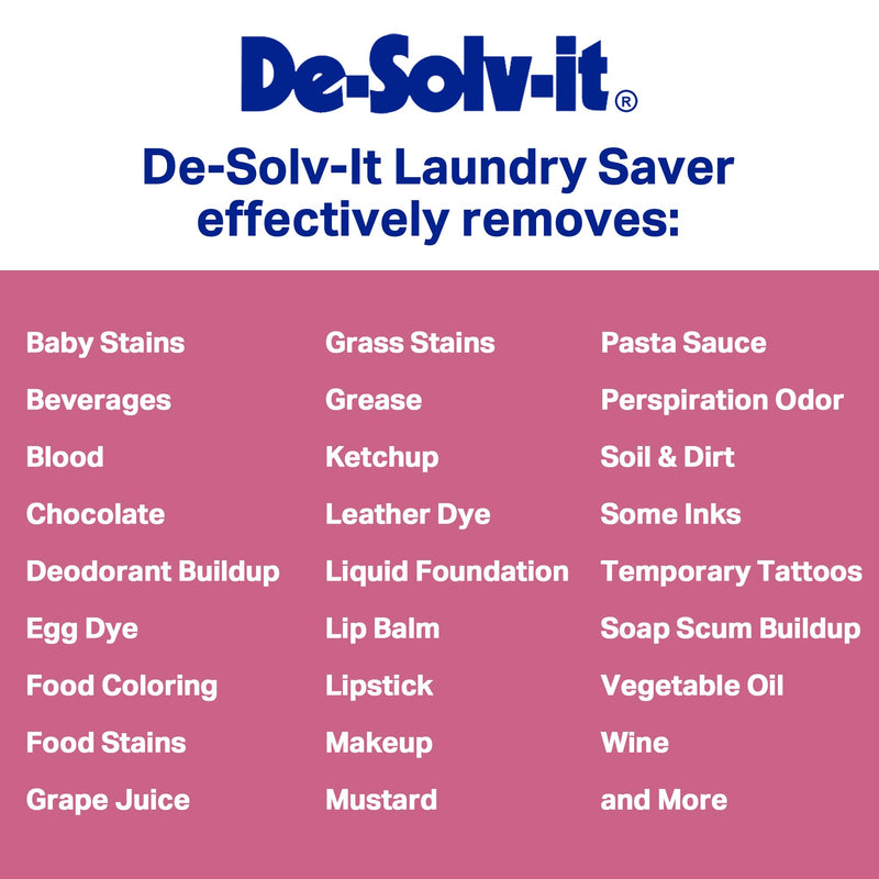 De-Solv-It Laundry Saver Odor & Stain Remover 32-Ounce