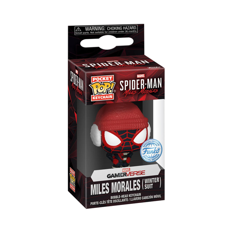 Miles Morales Spider Man Vinyl Keychain Collectible