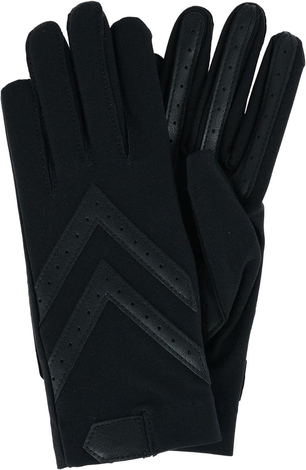 Isotoner Women Unlined Spandex Touchscreen Winter Driving Glove Small Medium