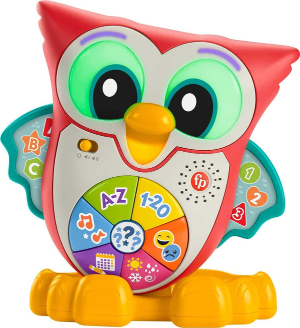 Fisher-Price Linkimals Light-Up Learning Owl Toy