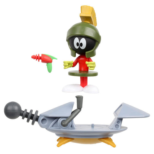 Space Jam Marvin the Martian with Spaceship Action Figure