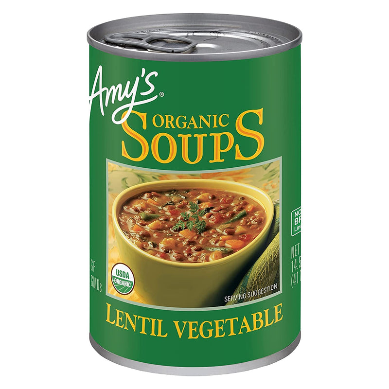 Amy's Lentil Vegetable Organic Vegan Soup 14.5 oz