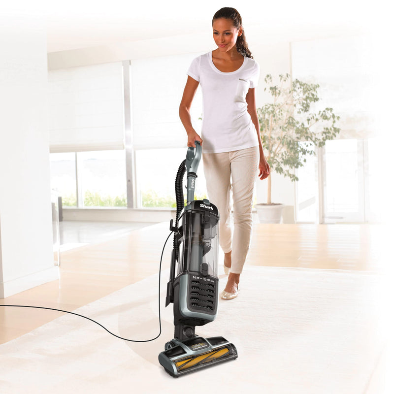 Shark ZU62 Navigator Zero-M Self-Cleaning Pet Pro Upright Vacuum, Pewter Grey