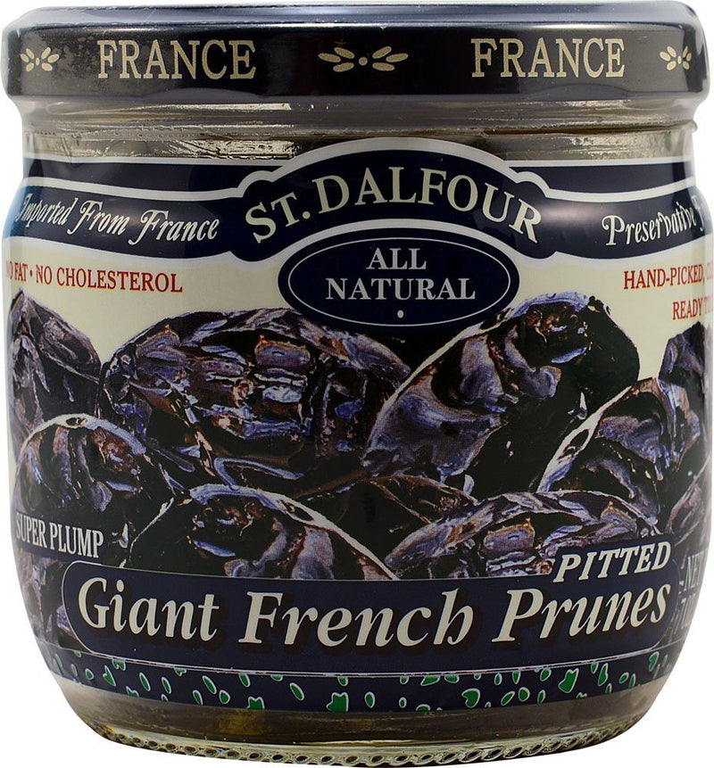 St Dalfour Giant French Prunes 7ounce Jars Pack of 6 All Natural