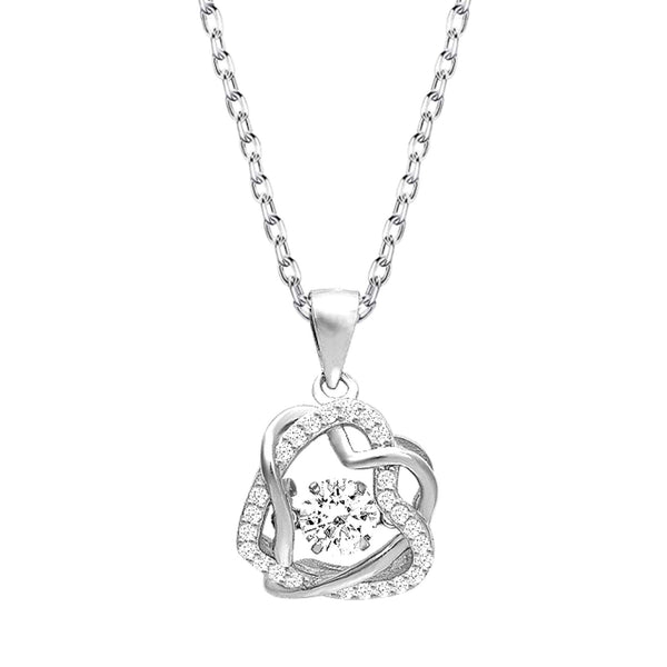 GIVA Love Heart Pendant Necklaces Link Chain for Women 925 Sterling Silver Hypoallergen