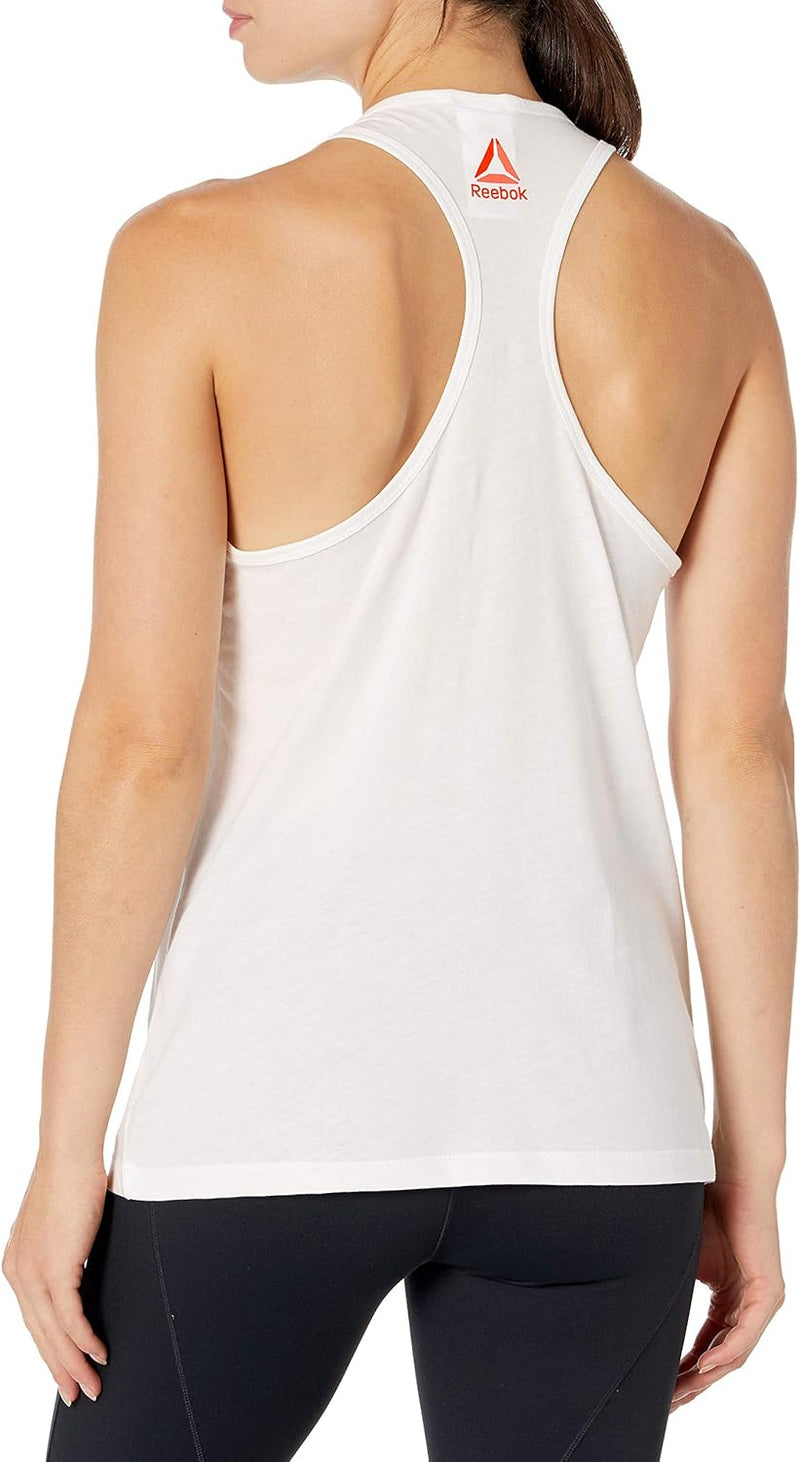 Reebok Cross Fit Read Tank White Small