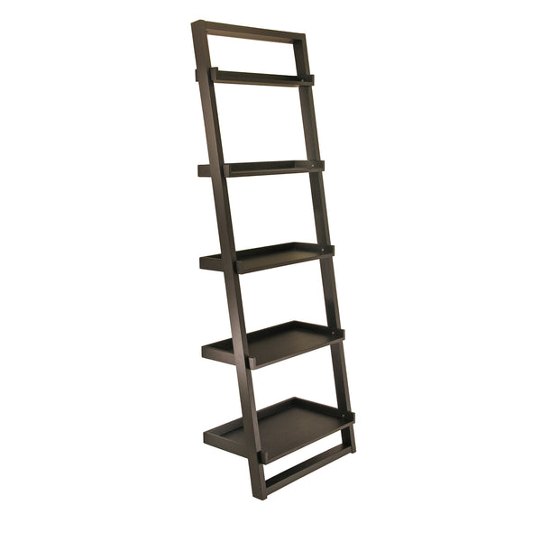 Winsome Wood Bailey Shelving Black