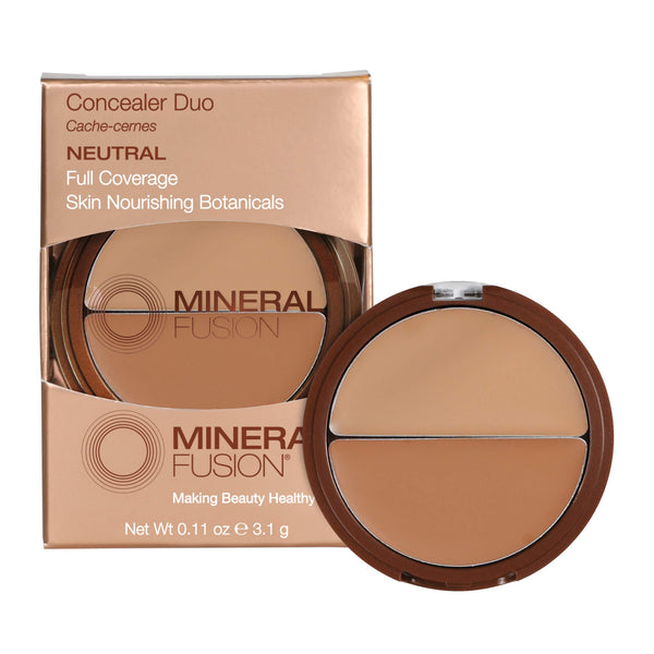 Mineral Fusion Compact Concealer Duo for Neutral Skin 0.11 Ounce