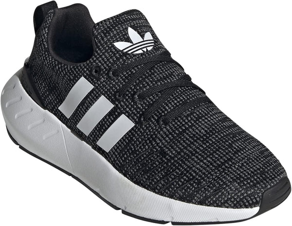 Adidas Originals Swift Run 22 Sneaker Black White Grey 3.5 Us Unisex Pair of Shoes