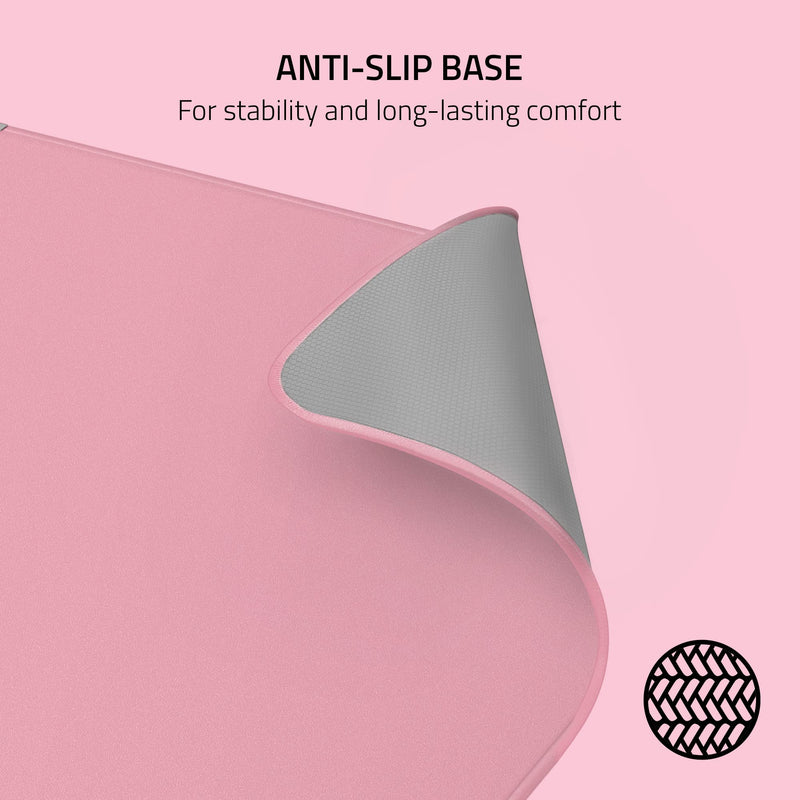 Razer Strider Large Quartz Pink Hybrid Mouse Mat - Water-Resistant