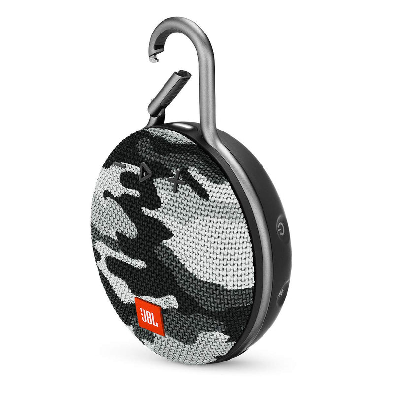 JBL Clip 3 Camo Waterproof Bluetooth Speaker with Carabiner