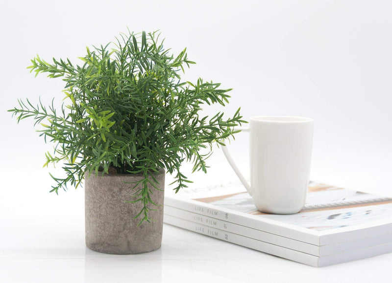 Velener Artificial Rosemary Potted Plant - Decorative Greenery