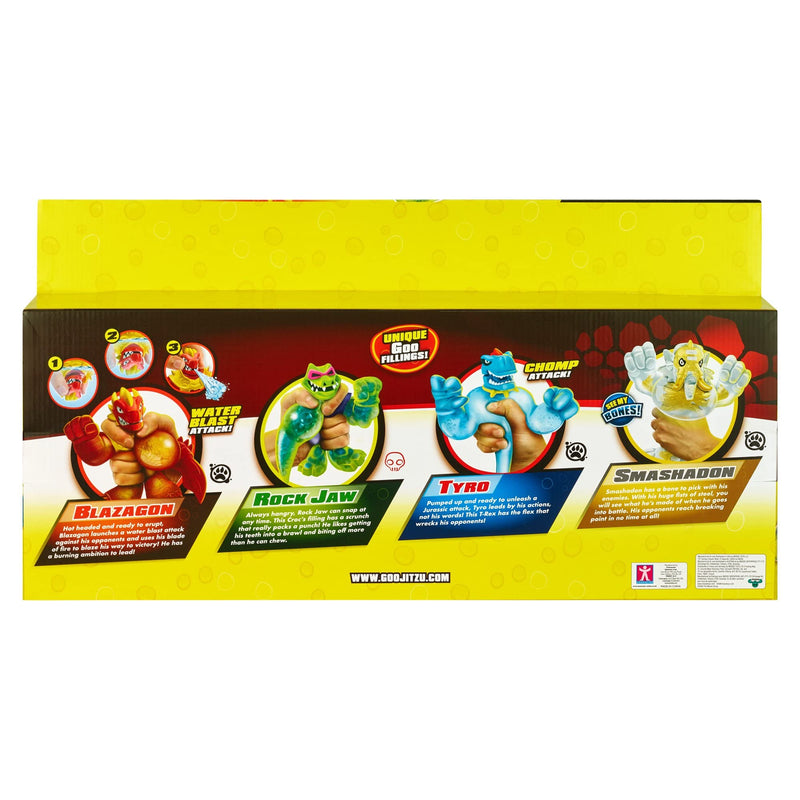 Heroes of Goo Jit Zu All Stars Action Figure 4-Pack