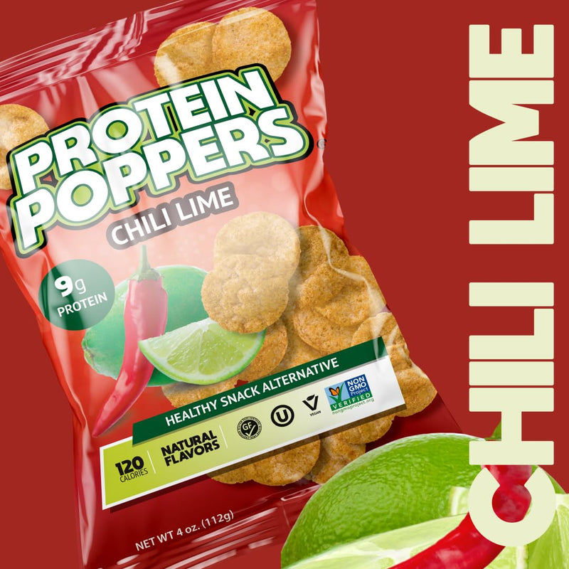 Chili Lime Protein Poppers Snack Pack 0.1 oz