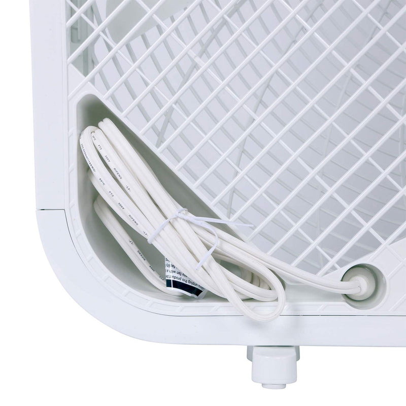 Hurricane 20 Inch Classic Floor Box Fan with 3 Quiet Speeds