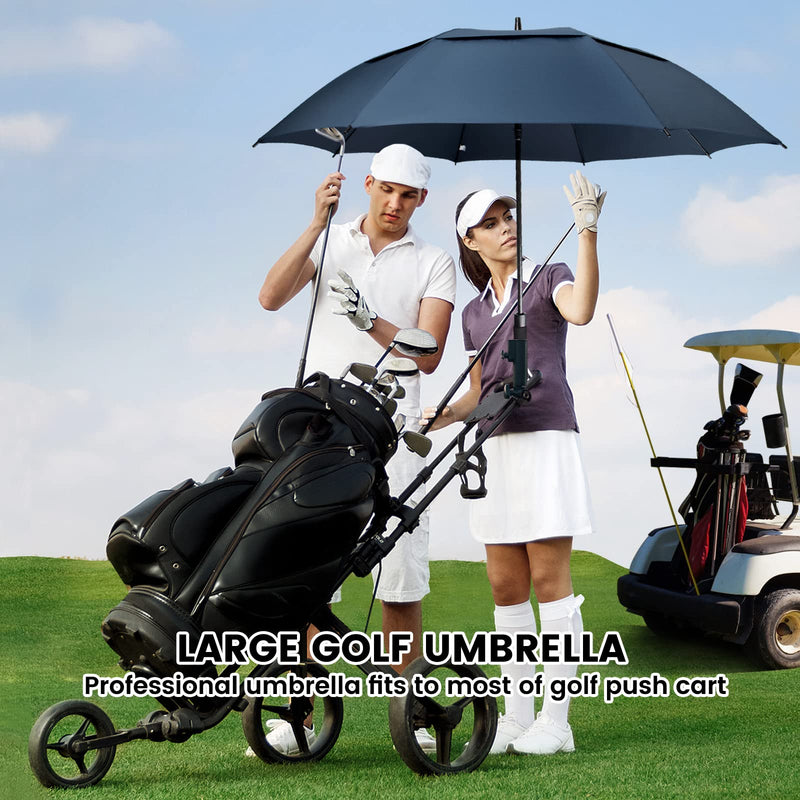 ZOMAKE 62-Inch Windproof Golf Umbrella with Double Canopy