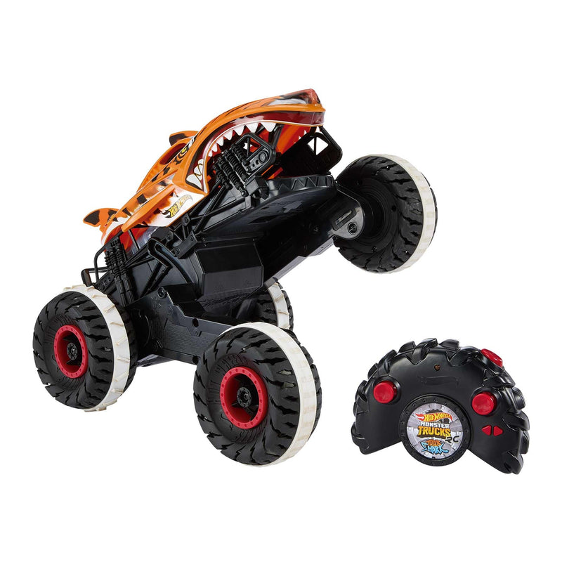 Hot Wheels Remote Control Tiger Shark Monster Truck 1:15 Scale