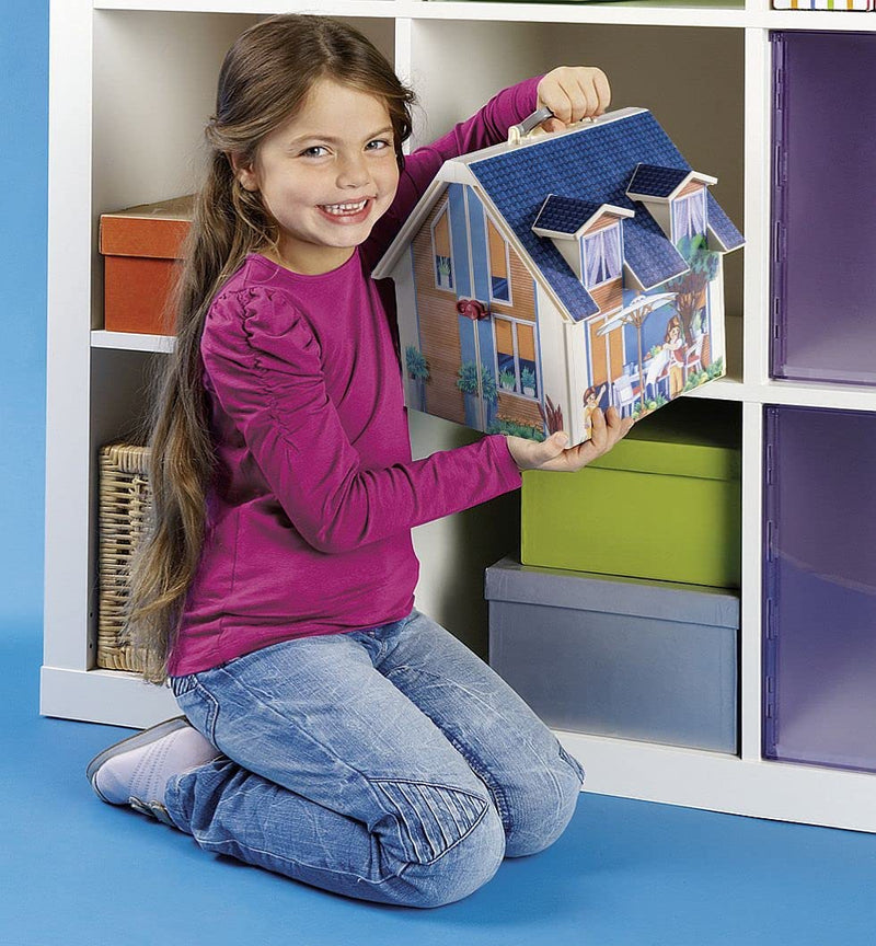 Playmobil Portable Dollhouse with Figures and Accessories