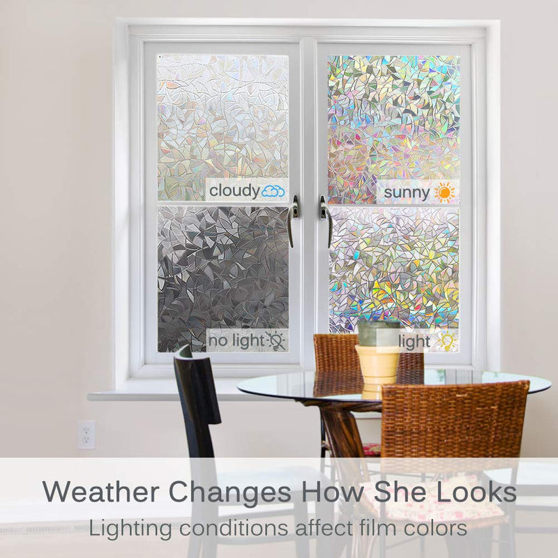 Volcanics Privacy Window Film 23.6" x 78.7" Home Decor