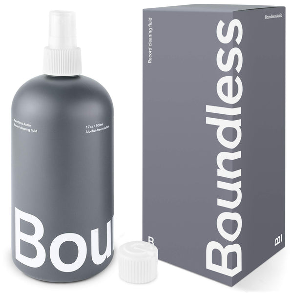 Boundless Audio 17oz Vinyl Record Cleaner Fluid Spray Bottle