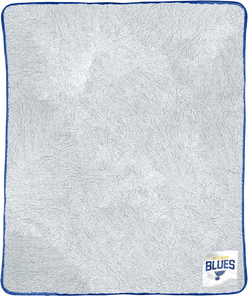 Tampa Bay Lightning Sherpa Throw Blanket - 60 x 50 Inches