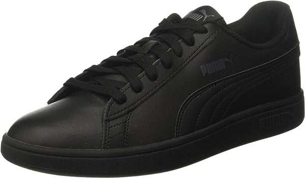 PUMA Smash V2 L Color Black Adults Size 5.5 Pair of Shoes
