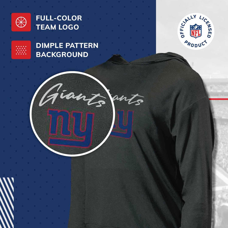 New York Giants Women's Hoodie Large - Black