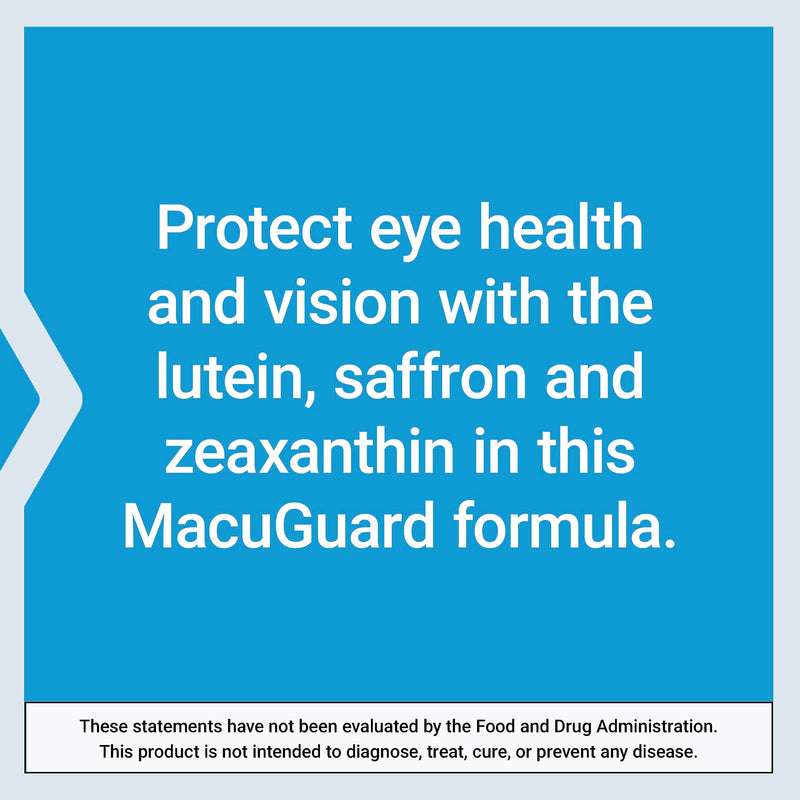 Life Extension MacuGuard Eye Health Support with Saffron 60 Softgels