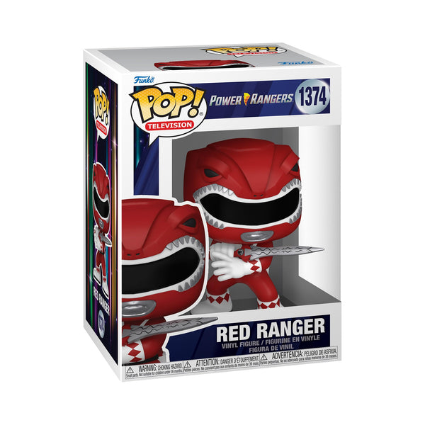 Funko Pop TV Mighty Morphin Power Rangers Red Ranger Figure