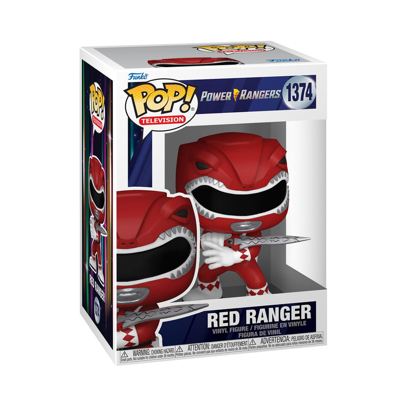 Funko Pop TV Mighty Morphin Power Rangers Red Ranger Figure