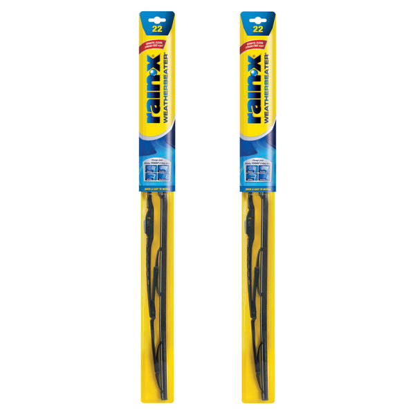 Rain-X 22 Inch Weatherbeater Wiper Blades - Pack of 2