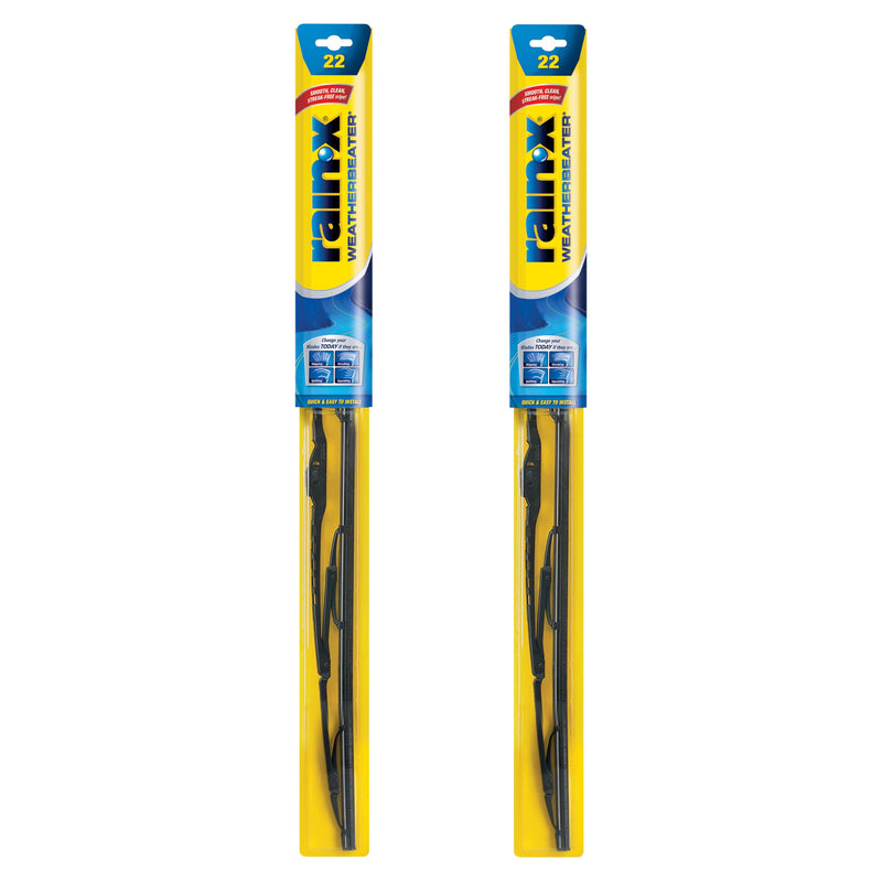 Rain-X 22 Inch Weatherbeater Wiper Blades - Pack of 2