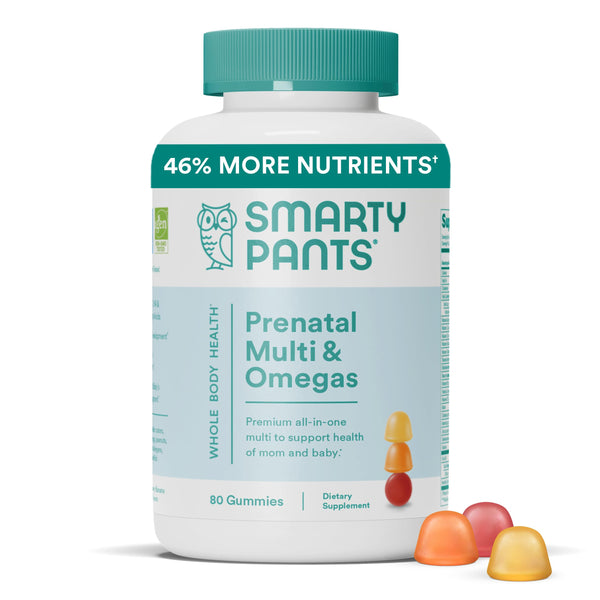 SmartyPants Prenatal Multi & Omegas Gummies 80 Count