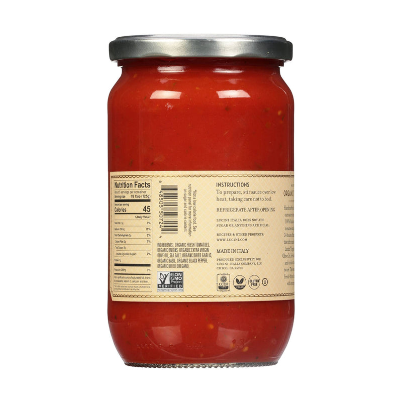 Lucini Organic Tuscan Tomato Sauce - Pack of 1