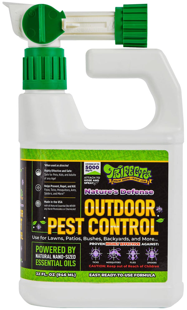 Trifecta Nature's Defense Outdoor Pest Control Spray 32oz Plant Based & Non Toxic