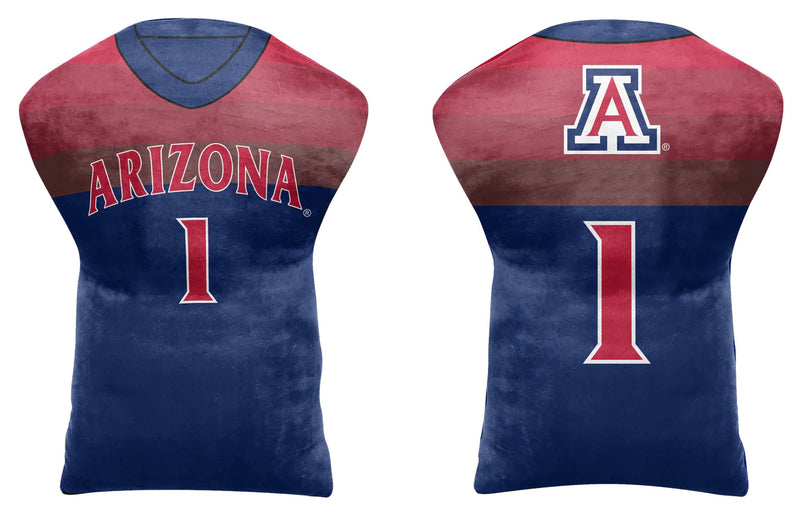 Arizona Wildcats 3D Travel Jersey Pillow - Navy