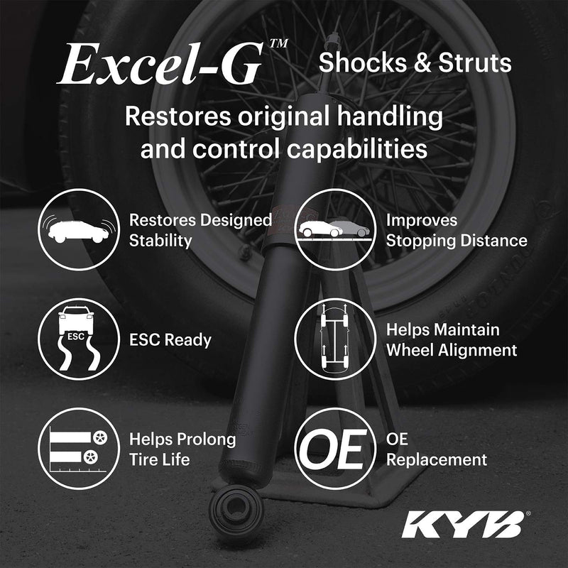 KYB Excel-G Gas Shock 343129 for GM Cars - One Size