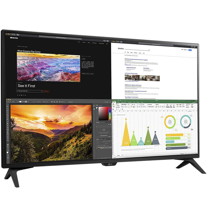 Lg 43un700t B 43 Inch 4k Uhd 3840x2160 Ips Usb C Hdr 10 Monitor