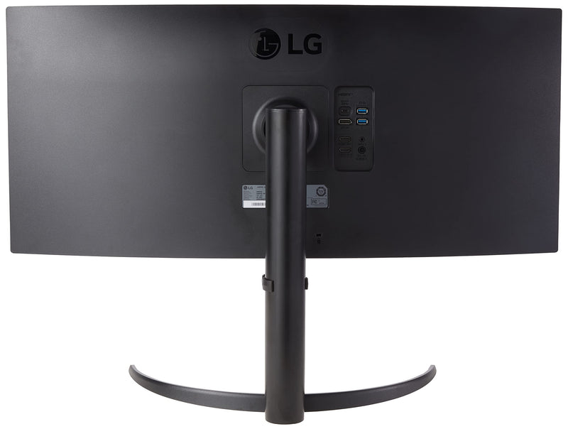 LG 34WP75C-B.AUS 34" Curved UltraWide™ QHD HDR 10 160Hz USB Type-C™ Monitor with AMD FreeSync™ Premium Pro (65W Power Delivery), Black