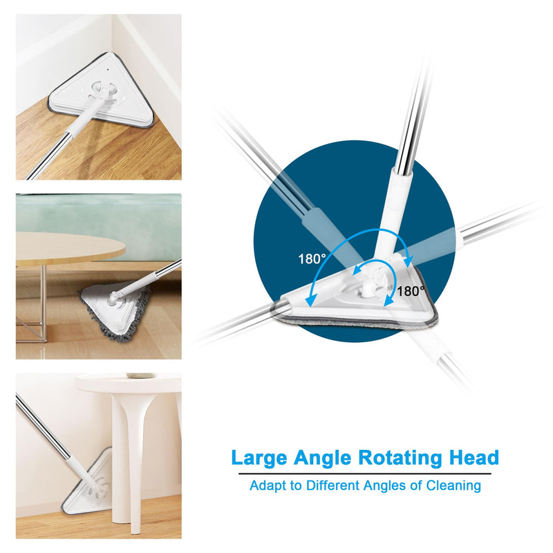 75in Telescopic Ceiling and Wall Cleaning Mop Set