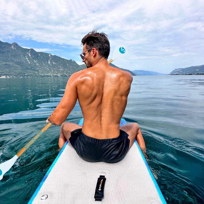 Adjustable 4-Piece SUP & Kayak Paddle – Floating Aluminum Design