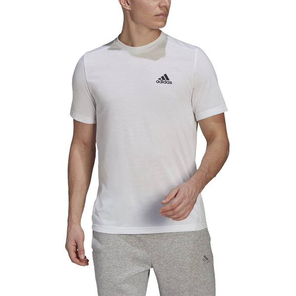 Adidas Mens Fr Tee White & Black Large T-Shirt