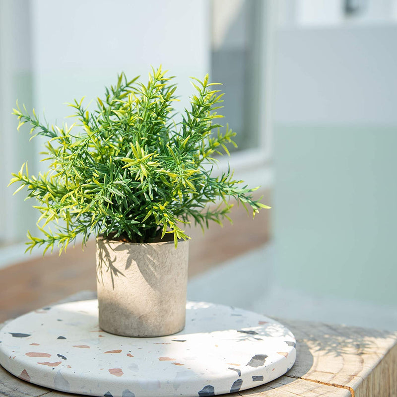 Velener Artificial Rosemary Potted Plant - Decorative Greenery