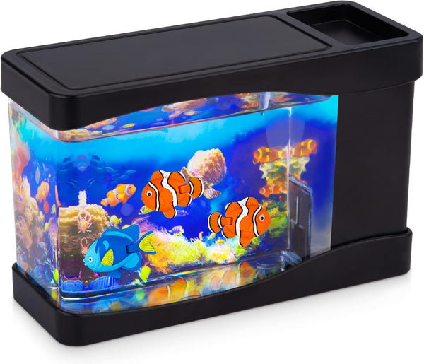 Wonder Fish Virtual Tank Color MultiColor Size 7x4.5x2.5 Inches