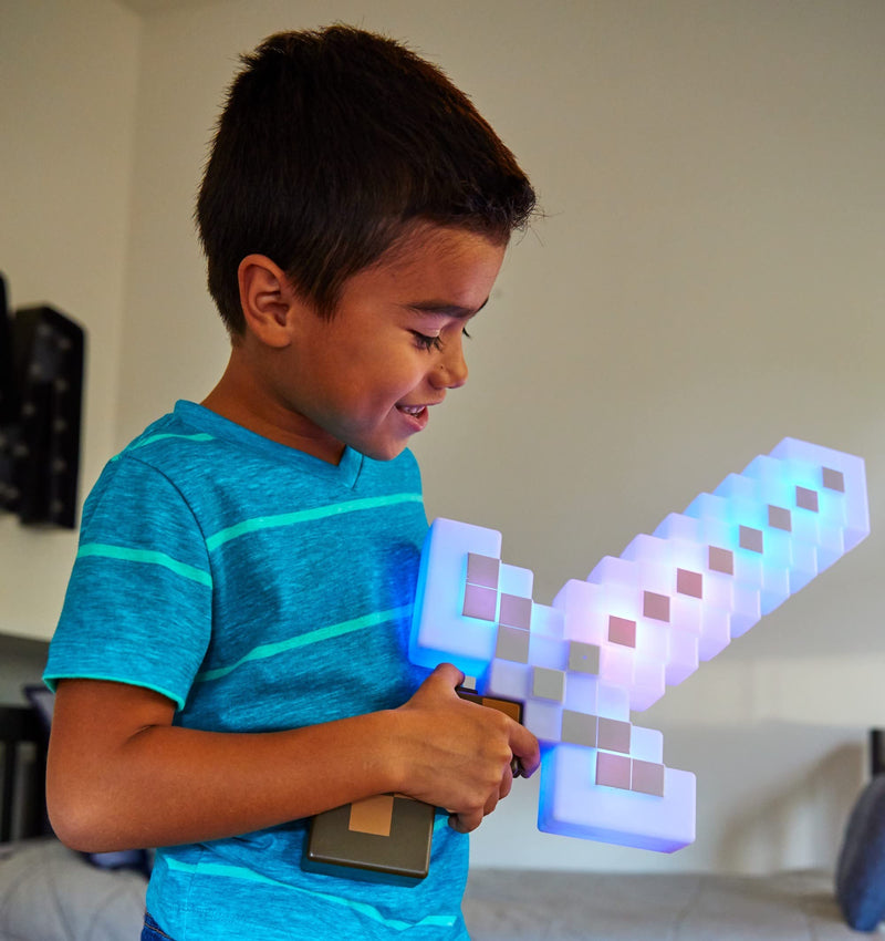 Minecraft Light-Up Adventure Sword Toy with Sounds